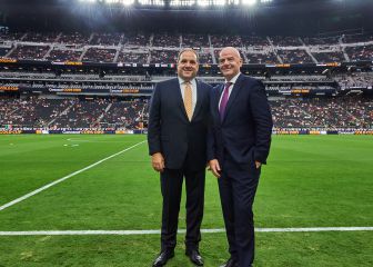 Gianni Infantino, testigo de la final de la Copa Oro