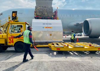 Arriban a México más de 310 mil vacunas Pfizer