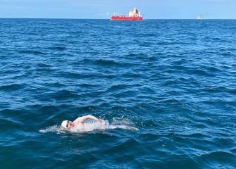 Nadador mexicana no concreta cruce de Canal de la Mancha