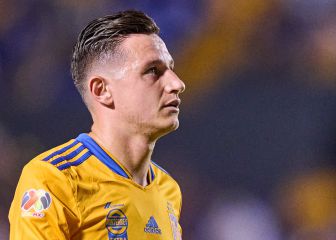 Florian Thauvin sale expulsado en el Santos contra Tigres