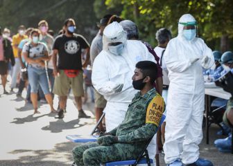 México rebasa los 3 millones de contagios de Covid-19
