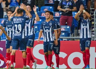 Rayados pegó primero en la semifinal de Concachampions
