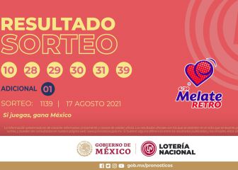 Resultados Melate Retro: números que cayeron hoy y premios del sorteo 1139 | 17 de agosto