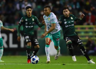 León le saca el empate de manera dramática a Santos