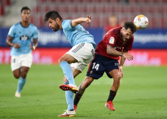 Néstor Araujo fue titular y jugó los 90 minutos ante Osasuna