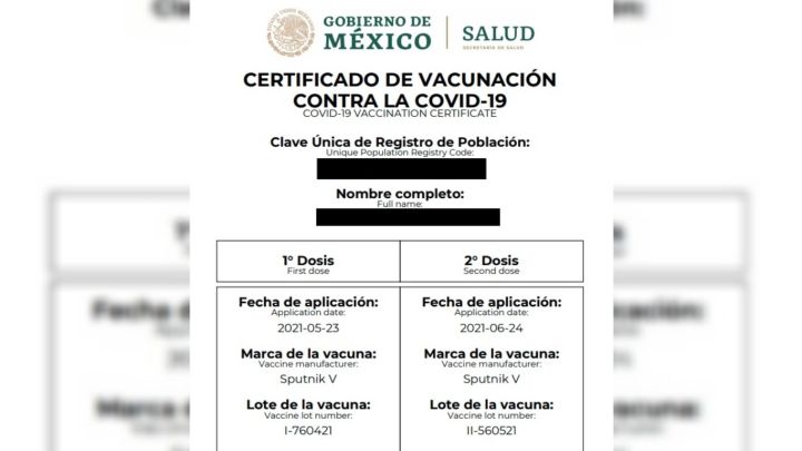 Certificado vacunación COVID: puedo obtenerlo si he recibido dos vacunas diferentes