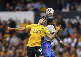 Jiménez y Wolves cayeron ante el Manchester United