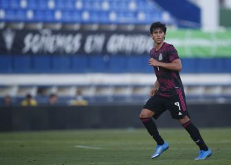 Macías jugó pocos minutos en el Getafe vs Barcelona
