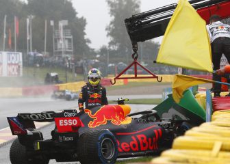'Checo' fue último en un bochornoso GP de Bélgica