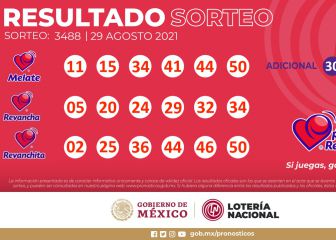 Resultados Melate: números que cayeron hoy y premios del sorteo 3488 | 29 de agosto