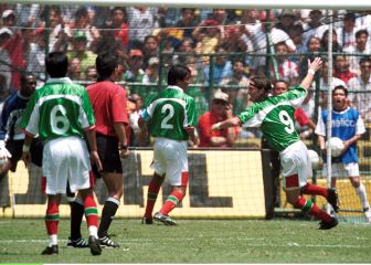 México y las goleadas a Jamaica en juegos oficiales