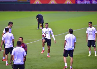 México reconoció la cancha del Estadio Nacional de Costa Rica