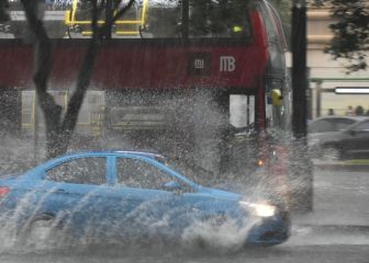 Continúa la Alerta Amarilla en CDMX por fuertes lluvias