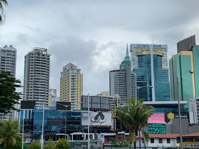 Panorámica del centro de la Ciudad de Panamá