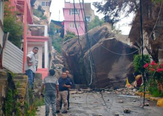 Un muerto, un herido y 10 desaparecidos tras el desgajamiento del Cerro del Chiquihuite