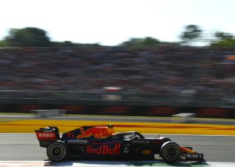 'Checo' perdió el podio al ser penalizado en Monza