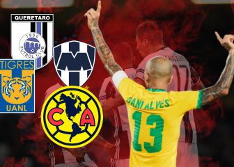 Equipos de la Liga MX en donde podría jugar 'Dani' Alves