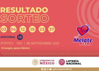 Resultados Melate Retro: números que cayeron hoy y premios del sorteo 1151| 28 de septiembre