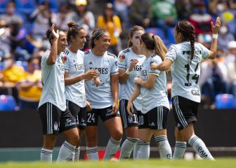 Tigres goleó al Puebla en la Liga MX Femenil