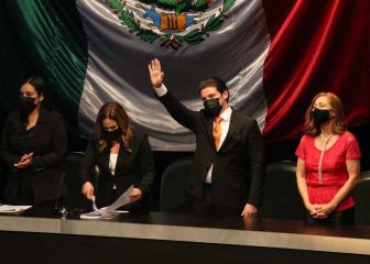 Samuel García rinde protesta como gobernador de Nuevo León