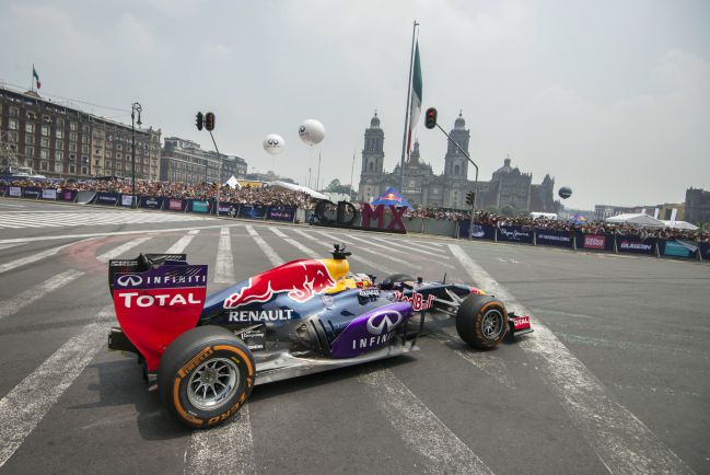 E showrun de Red Bull en 2015