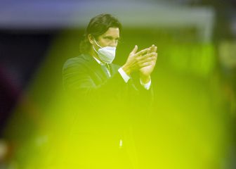 ¡Mi corazón, pintado bicolor!: Así cantó Solari previo al América vs Pumas