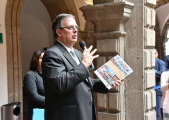 Presenta Marcelo Ebrard libro ‘Embajadores de Estados Unidos en México’