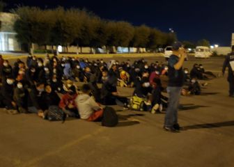 Rescatan a más de 600 migrantes hacinados en tráileres en Tamaulipas