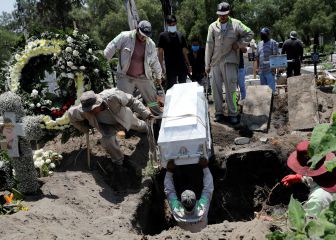 México registra 141 decesos por Covid-19 en 24 horas