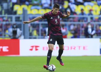 César Montes será baja del Tri para enfrentar a El Salvador