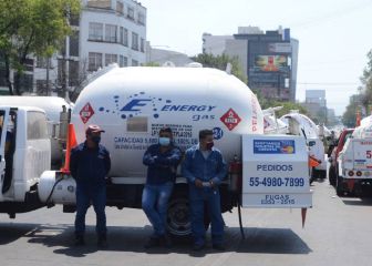 Gaseros y policías se enfrentan en marcha “pacífica”