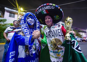 ¡El Tri no durmió! Así fue la 'serenata' de la afición de El Salvador para México