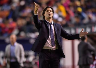 Santiago Solari llenó de elogios a Roger Martínez por su anotación