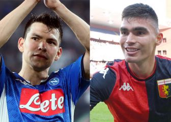 Johan y 'Chucky', únicos mexicanos en anotar en Italia