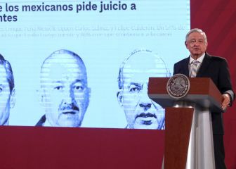 “No debe haber persecución política: AMLO sobre expresidentes