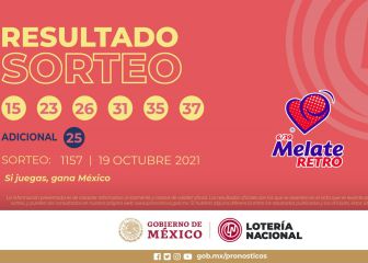 Resultados Melate Retro: números que cayeron hoy y premios del sorteo 1157 | 19 de octubre