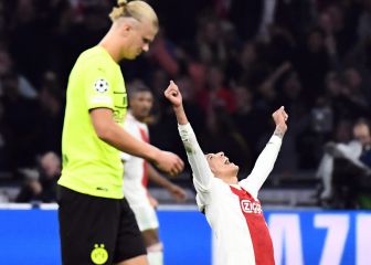 ¡Eso 'Machín', vaya 'Machín'...! Así ovacionan a Edson en el Ajax
