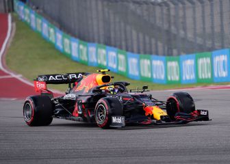 Checo Pérez terminó tercero en la clasificación del GP de Estados Unidos