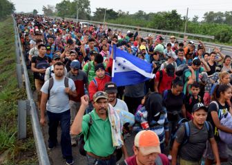 Emite CNDH medidas para proteger a caravana migrante