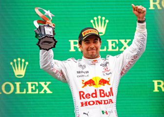 Checo Pérez: “Desde la vuelta uno no tenía agua”