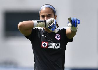 Itzayana González, arquera de Cruz Azul sufrió aparatoso golpe