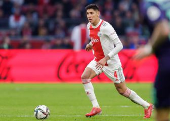 Edson Álvarez juega todo el partido en empate del Ajax