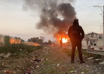 Lamenta AMLO explosión en ducto de Pemex