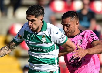 Santos saca victoria de último minuto en Querétaro