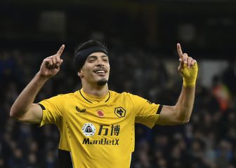 Jiménez gritó su segundo gol en la campaña con los Wolves