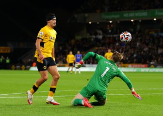 Raúl Jiménez llegó a los 50 goles con el Wolverhampton