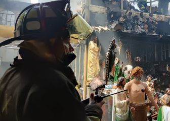 Incendio en mercado de Sonora registra saldo blanco