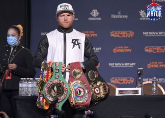Última conferencia previo a la pelea y 'Canelo' afirma que va por el KO