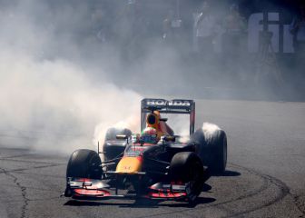 'Checo' Pérez arranca con un golpe el GP de México