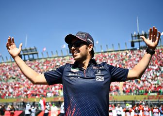 'Checo' Pérez, primer mexicano en liderar el GP de México